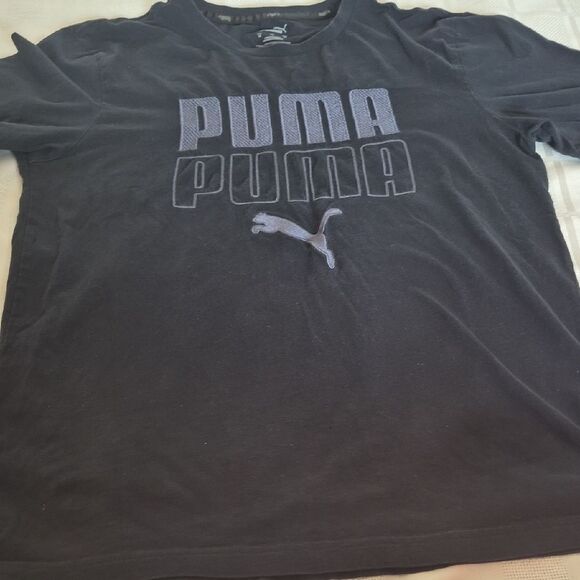 Puma Black Tee with Bold Logo - Picture 16 of 16